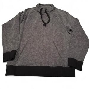 Banana Republic Women's Textured Funnel Neck Sweatshirt - Size Large